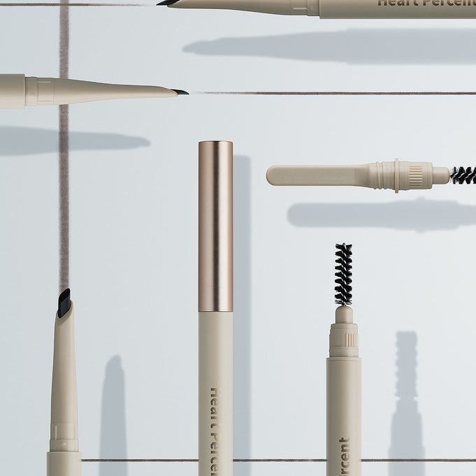 HEART PERCENT Dot On Mood Edge and Flat Eyebrow | Kool Seoul