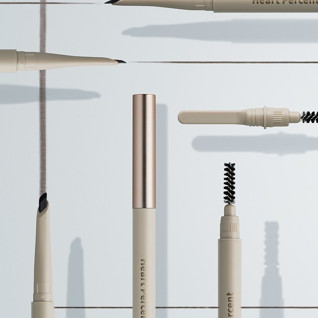 HEART PERCENT Dot On Mood Edge and Flat Eyebrow | Kool Seoul