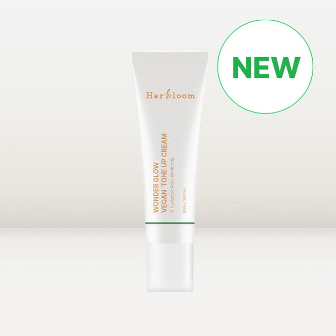 HERBLOOM Wonder Glow Kombucha Vegan Tone Up Cream 50ml | Kool Seoul