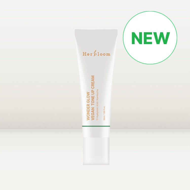 HERBLOOM Wonder Glow Kombucha Vegan Tone Up Cream 50ml | Kool Seoul