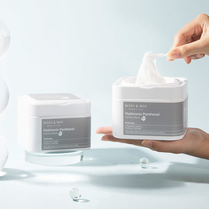 MARY & MAY Hyaluronic Panthenol Hydra Mask x30 | Kool Seoul