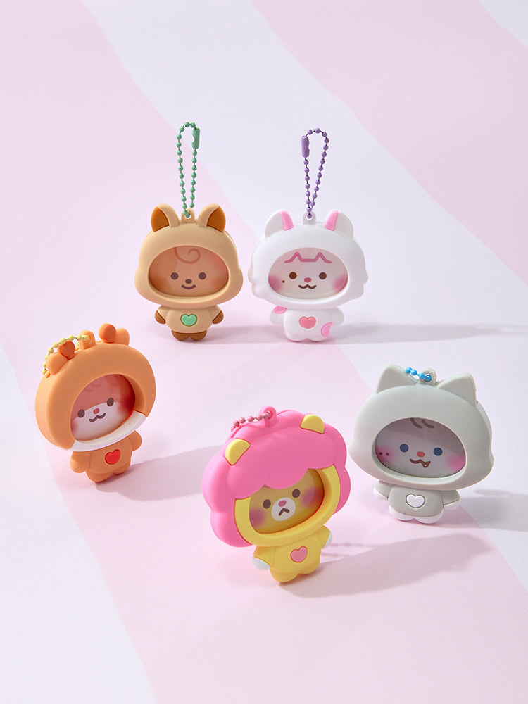 i-dle minini baby PVC Photo Frame Keyring - image 1