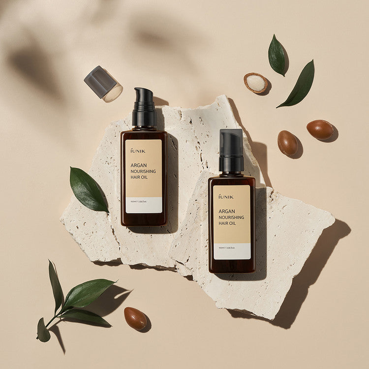 iUNIK Argan Nourishing Hair Oil 100ml disponible sur Ma petite Coree, ton Eshop 100% K-beauty en direct de Seoul