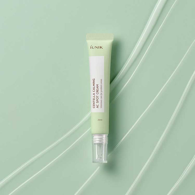iUNIK Centella Calming AC Spot Cream 20ml disponible sur Ma petite Coree, ton Eshop 100% K-beauty en direct de Seoul