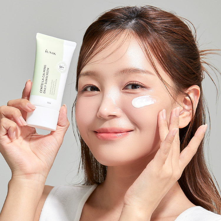iUNIK Centella Calming Daily Sunscreen 60ml disponible sur Ma petite Coree, ton Eshop 100% K-beauty en direct de Seoul