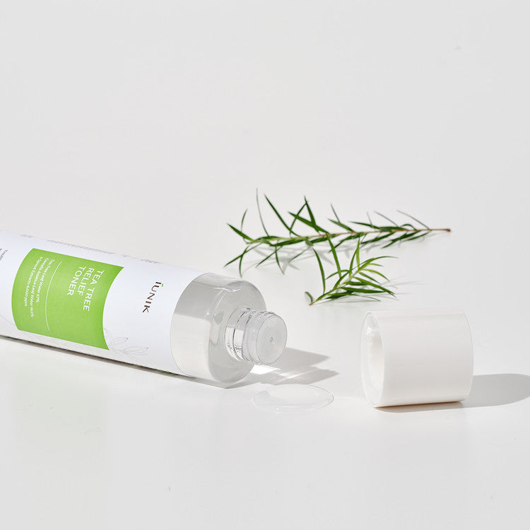 iUNIK Tea Tree Relief Toner 200ml disponible sur Ma petite Coree, ton Eshop 100% K-beauty en direct de Seoul