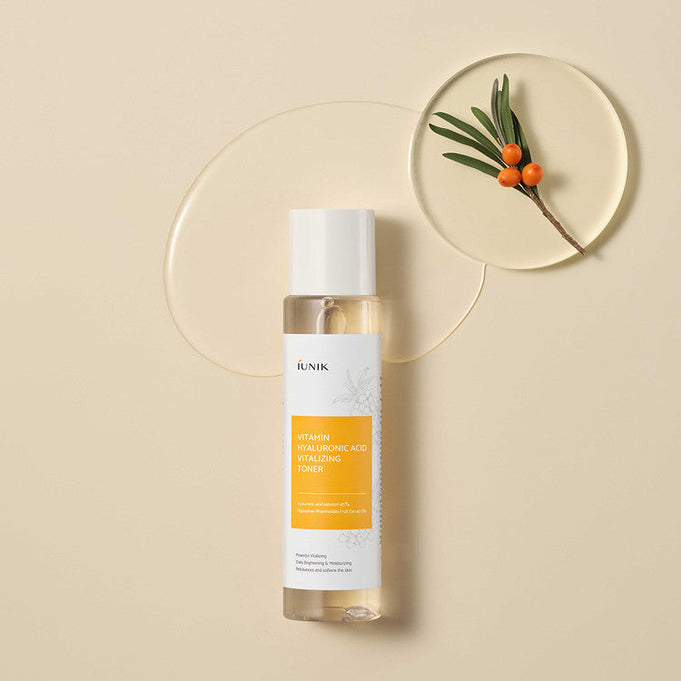 iUNIK Vitamin Hyaluronic Acid Vitalizing Toner 200ml disponible sur Ma petite Coree, ton Eshop 100% K-beauty en direct de Seoul