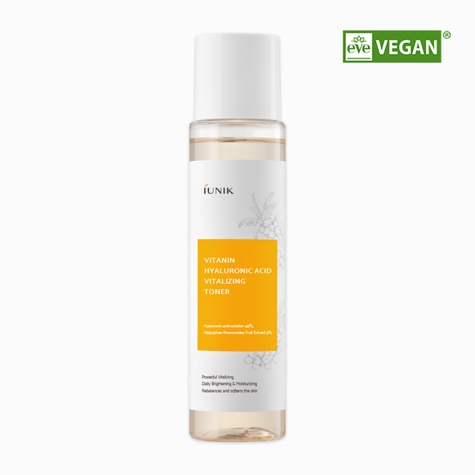 iUNIK Vitamin Hyaluronic Acid Vitalizing Toner 200ml disponible sur Ma petite Coree, ton Eshop 100% K-beauty en direct de Seoul