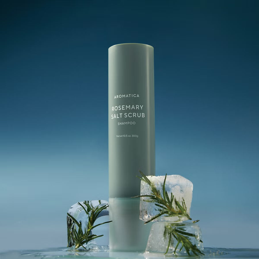 Aromatica Rosemary Salt Scrub Shampoo