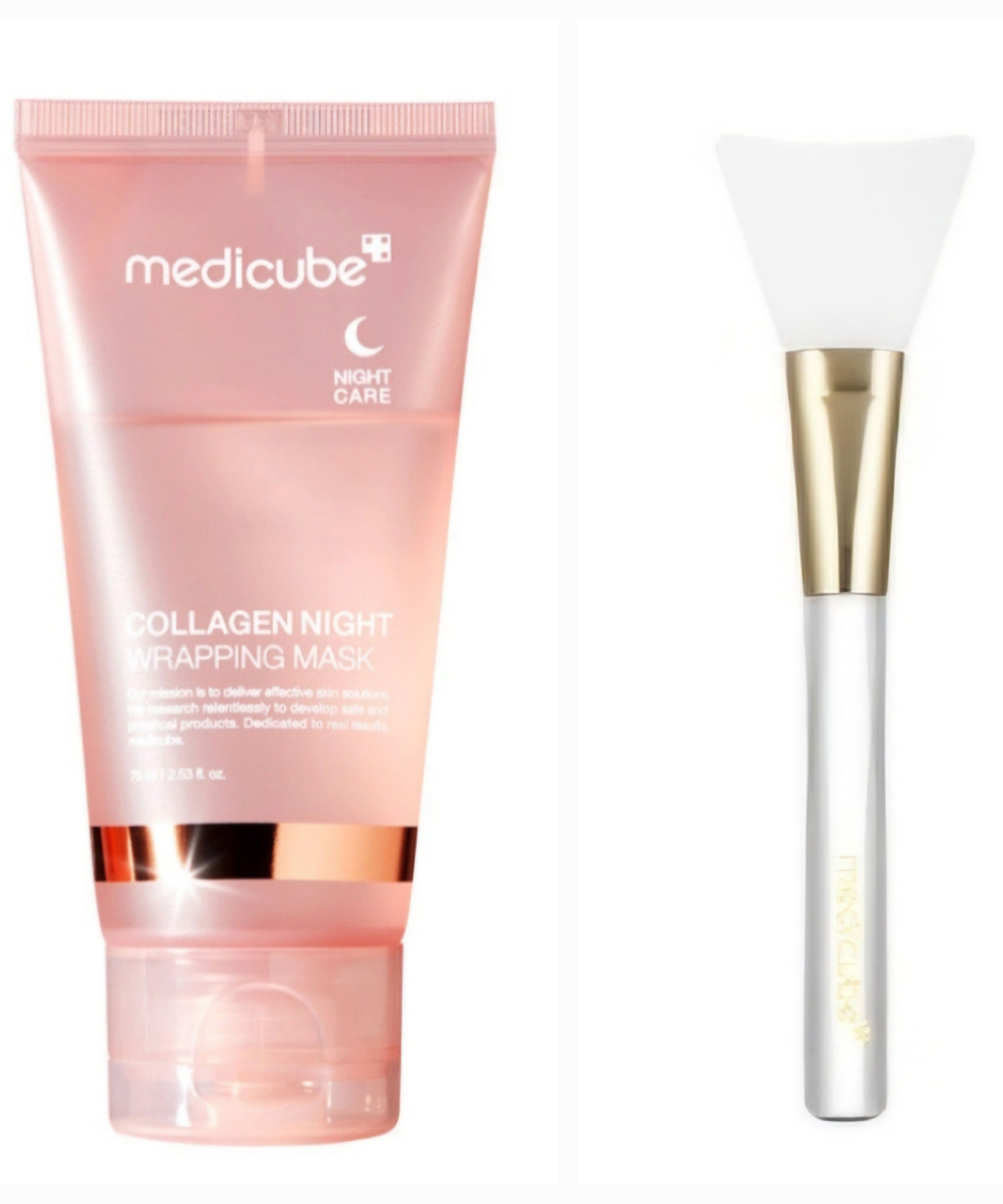 MEDICUBE Collagen Night Wrapping Mask 75ml with applicator