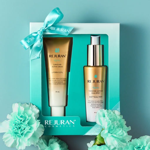 REJURAN Turn Over Set (Ampoule & Cream)