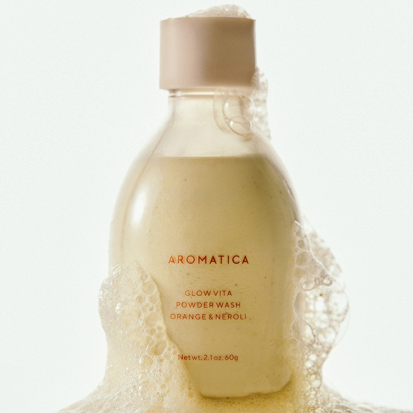 AROMATICA Glow Vita Powder Wash Orange & Neroli 60G | Kool Seoul