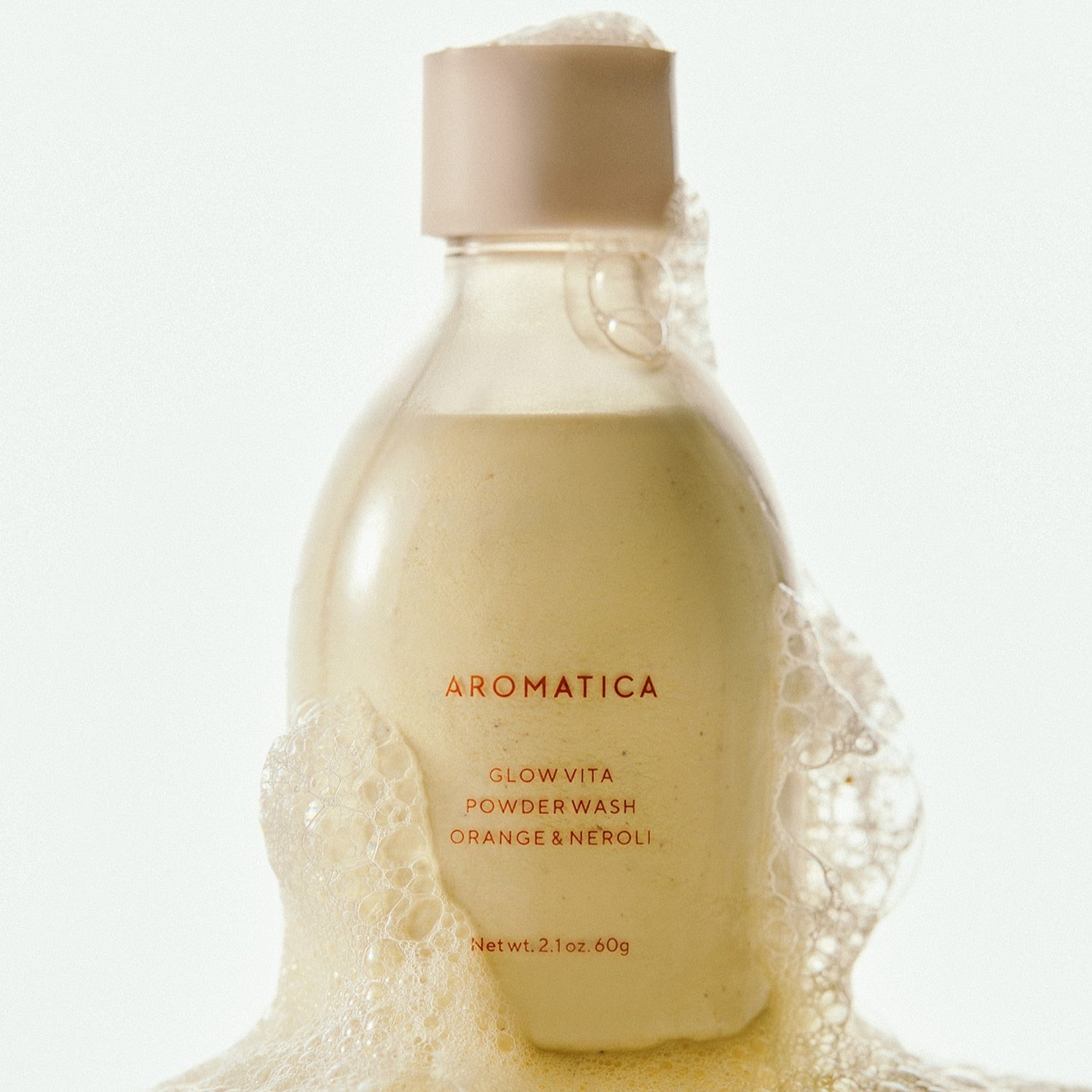 AROMATICA Glow Vita Powder Wash Orange & Neroli 60G | Kool Seoul