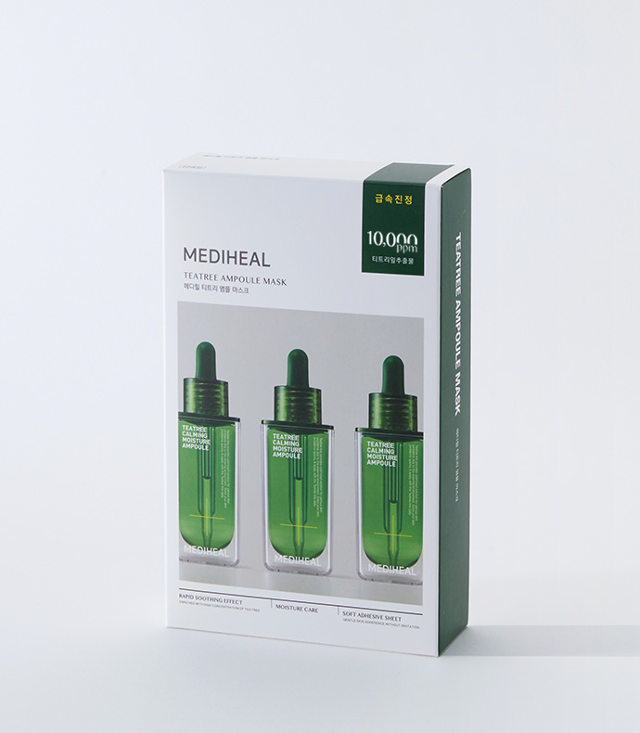 MEDIHEAL Tea Tree Ampoule Mask 10 sheets | Kool Seoul