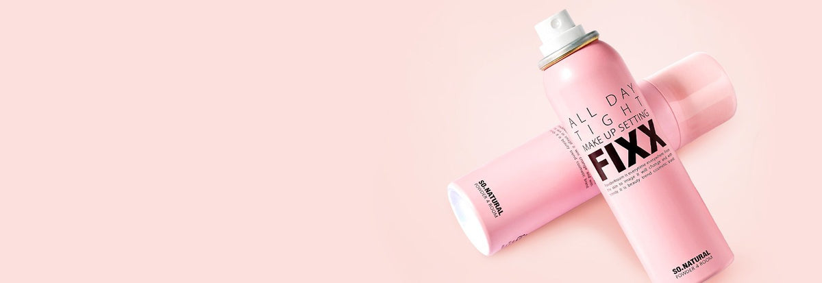 SO NATURAL — Korean makeup setting sprays and skincare