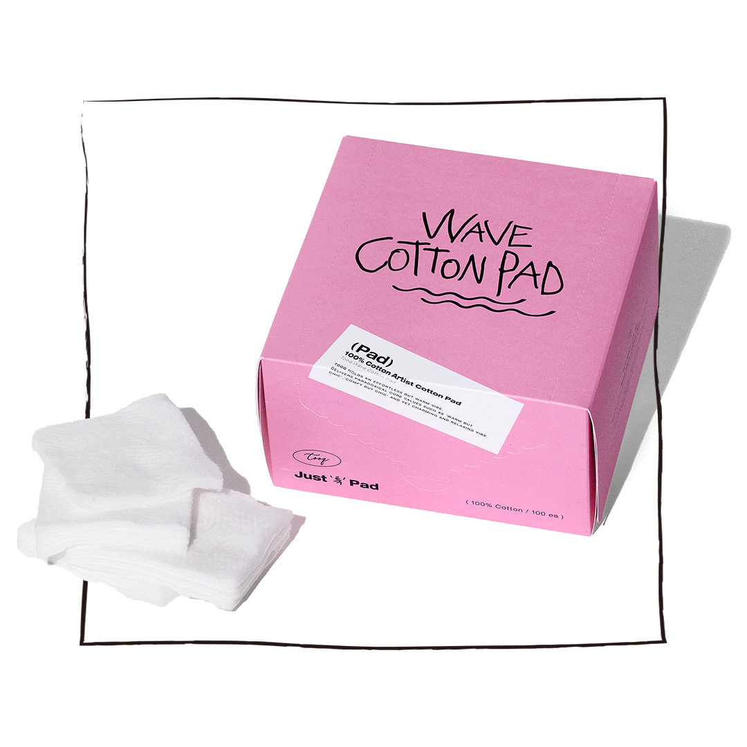 TOOQ Wave Cotton Pad | Kool Seoul