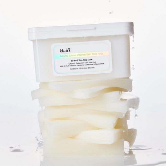 KLAIRS Freshly Juiced Vitamin Hwajalmeok Pad 80 sheets | Kool Seoul