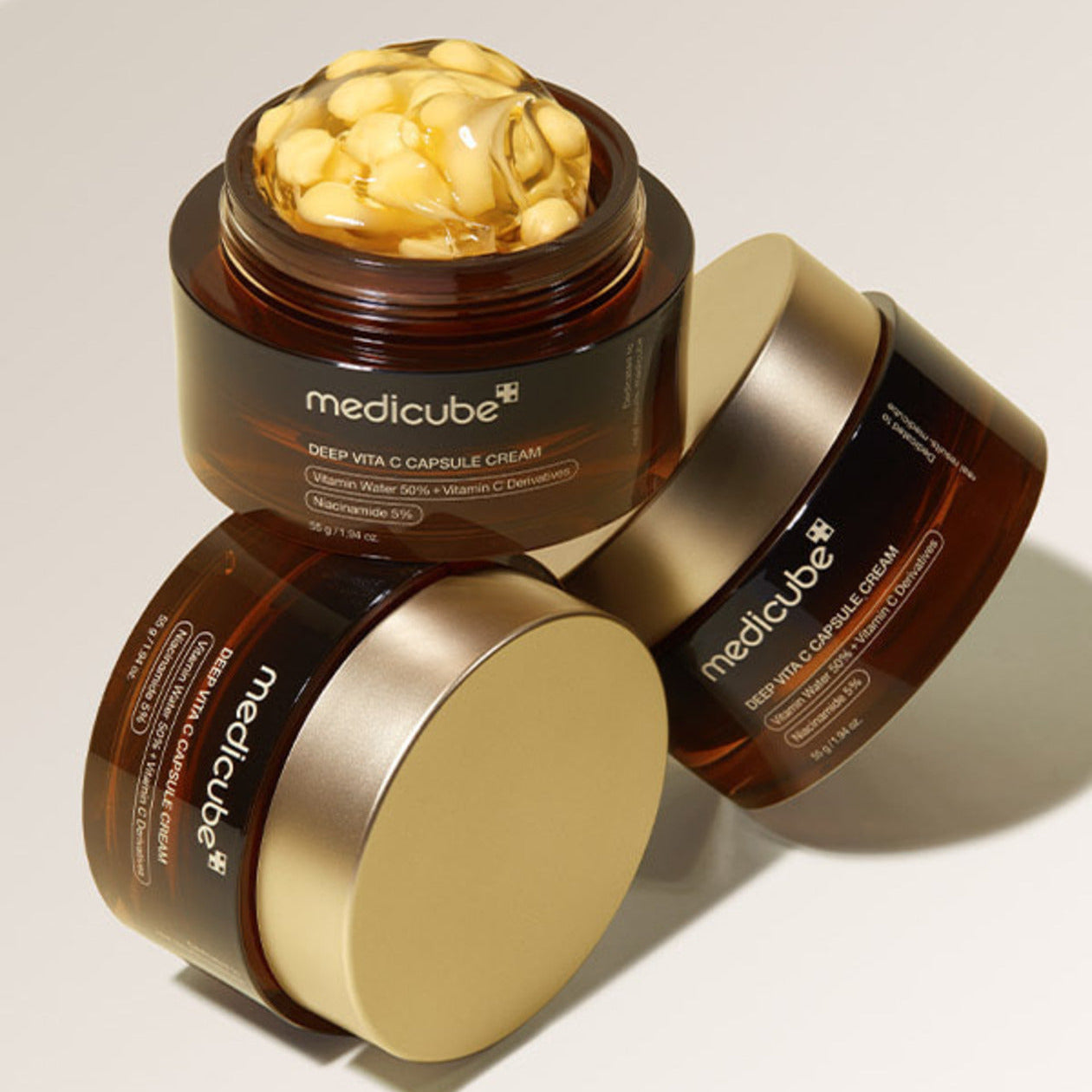 MEDICUBE Deep Vita C Capsule Cream 55g | Kool Seoul
