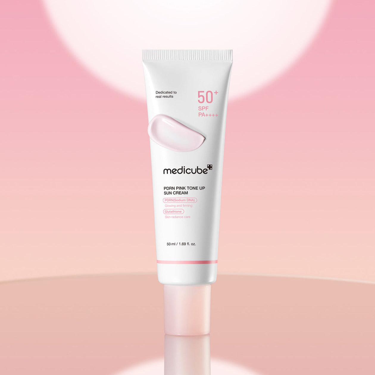 MEDICUBE PDRN Pink Tone-Up Sun Cream 50ml | Kool Seoul