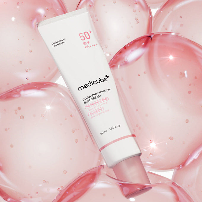 MEDICUBE PDRN Pink Tone-Up Sun Cream 50ml | Kool Seoul