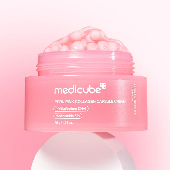 MEDICUBE PDRN Pink Collagen Capsule Cream 55g | Kool Seoul