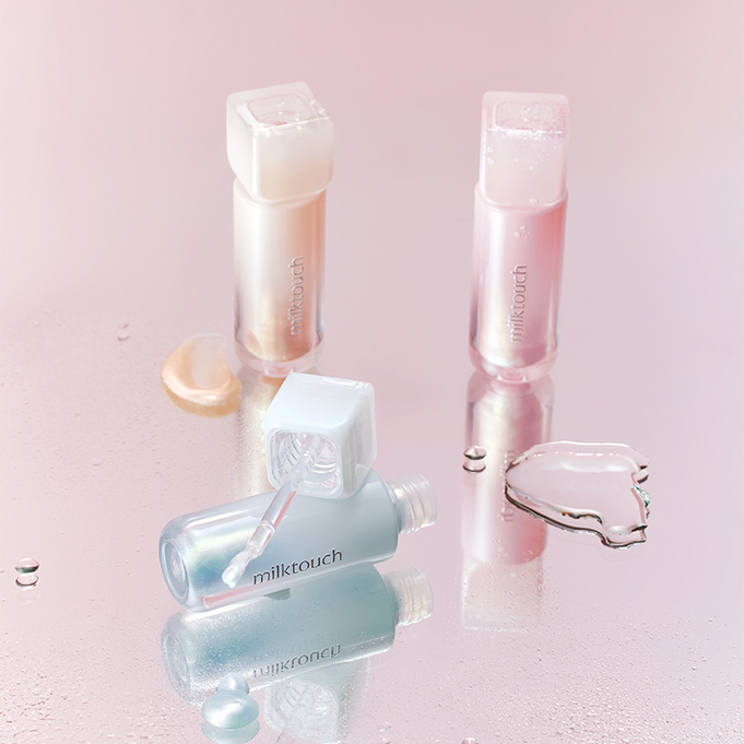 MILK TOUCH Dew Stain Sheer Aurora Gloss | Kool Seoul