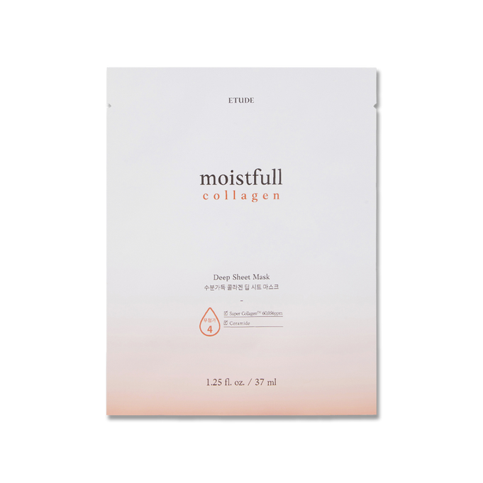ETUDE Moistfull Collagen Deep Sheet Mask | Kool Seoul