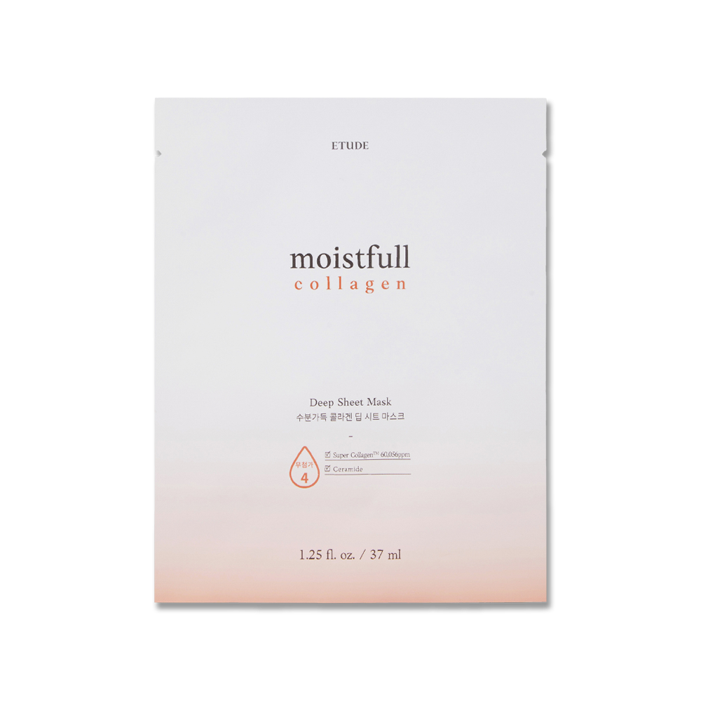 ETUDE Moistfull Collagen Deep Sheet Mask | Kool Seoul