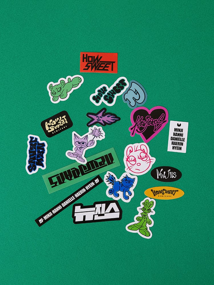NewJeans How Sweet PVC Sticker Pack - image 2