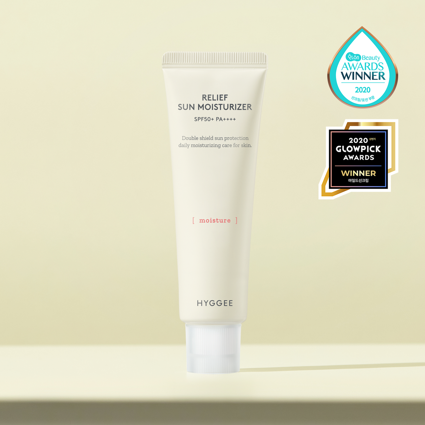 HYGGEE Relief Sun Moisturizer SPF50+ 50ml | Kool Seoul