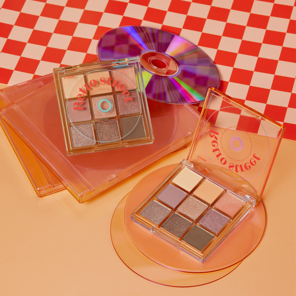 ETUDE Play Color Eyes Palette #RetroStreet available on Koolseoul.com, your Korean Eshop from Seoul !