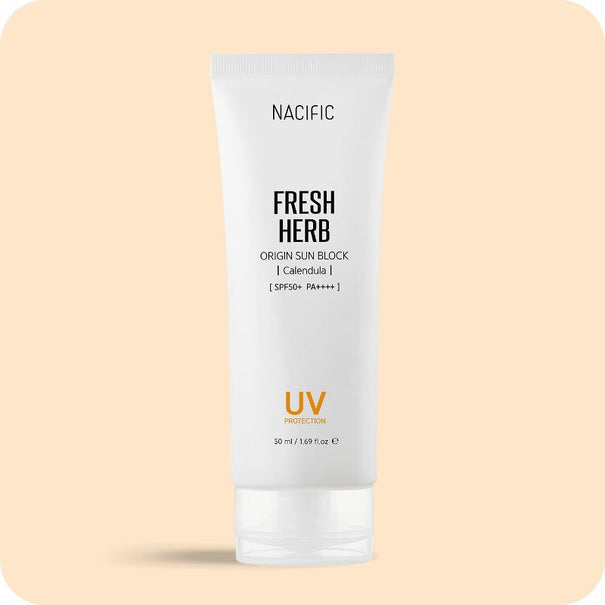 NACIFIC Fresh Herb Origin Sun Block 50ml available on Koolseoul.com, your Korean Eshop from Seoul !