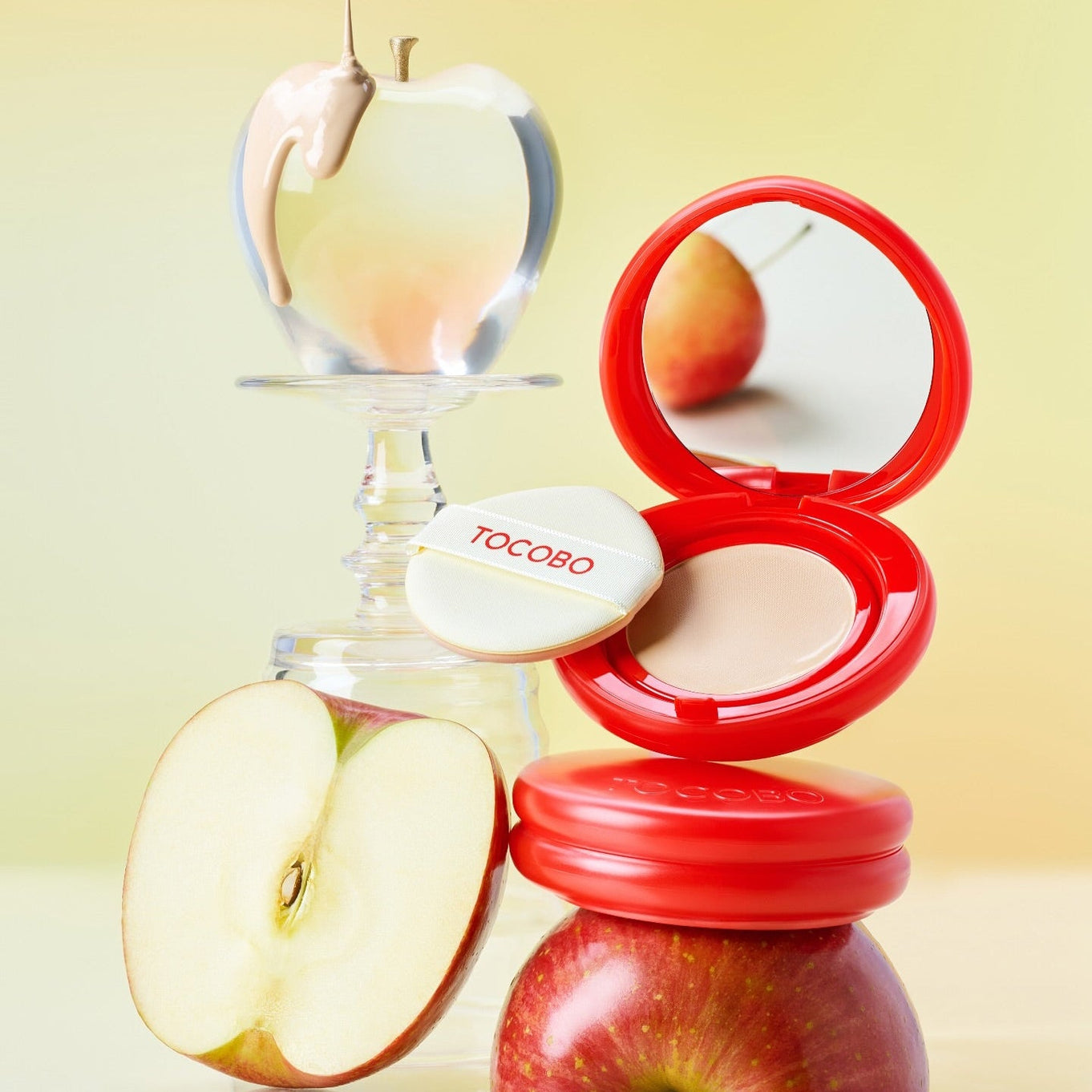 TOCOBO Apple Dewy Fit Cushion | Kool Seoul
