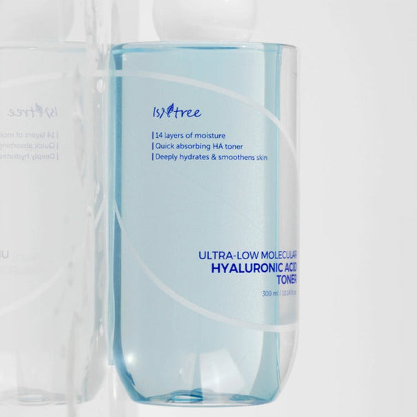 ISNTREE Ultra-Low Molecular Hyaluronic Acid Toner 300ml available on Koolseoul.com, your Korean Eshop from Seoul !