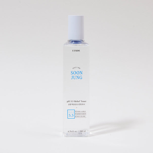 ETUDE SoonJung pH 5.5 Relief Toner available on Koolseoul.com, your Korean Eshop from Seoul !