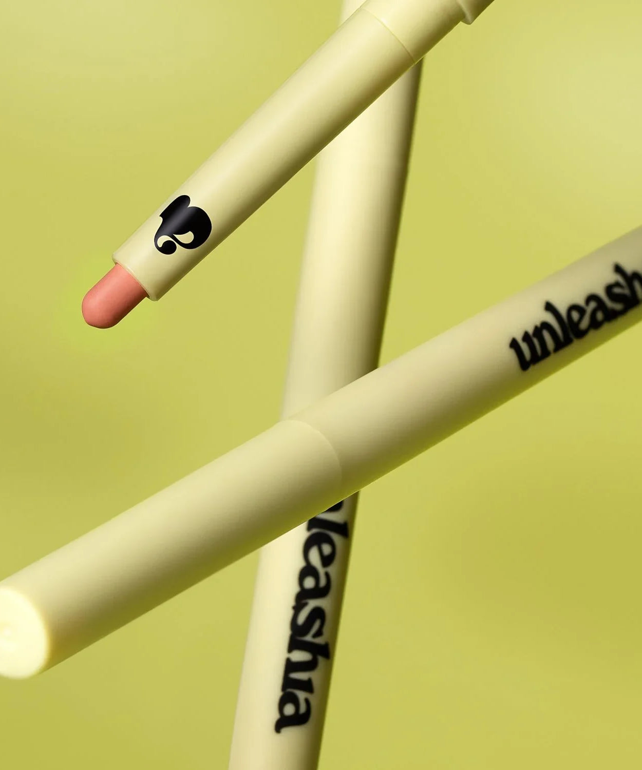 UNLEASHIA Oh! Happy Day Lip Pencil on a green background