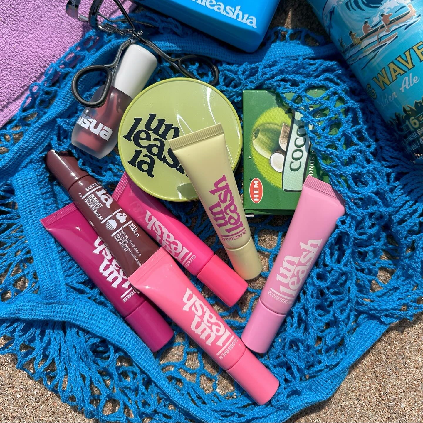 UNLEASHIA Sunset Dazzle Gloss Balm | Kool Seoul