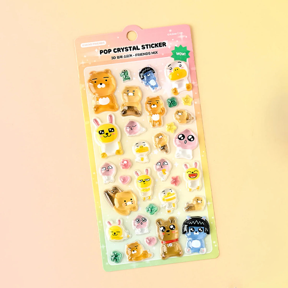 3D Stickers 3D Bombom Friends - Kakao Friends
