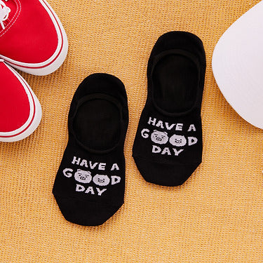 Black Ryan&Chunsik Socks - Authentic Kakao Friends from Korea | Koolseoul