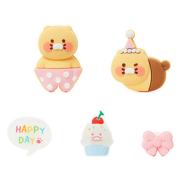 Chunsik Silicone Shoelace Charm - Authentic Kakao Friends from Korea | Koolseoul