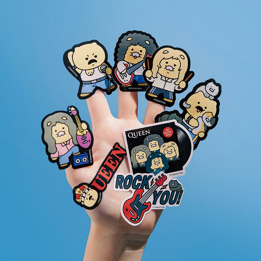 Deco Stickers Queen X Friends Deco Chunsik - Kakao Friends