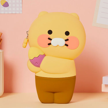 Silicone Pencil Case Chunsik Desk Accessory - Official Kakao Friends merchandise | Koolseoul
