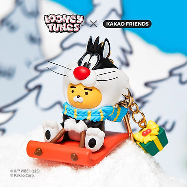 Kakao Friends - X Friends フィギュアキーホルダー ライアン