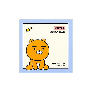 Kakaoフレンズ - ブロックメモ ライアン 文具