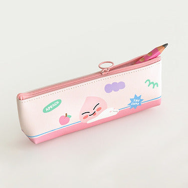 Pencil Case Apeach Stationery - Official Kakao Friends merchandise | Koolseoul