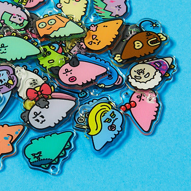 Acrylic (32 1) Keychain - Korean kawaii Kakao Friends | Koolseoul