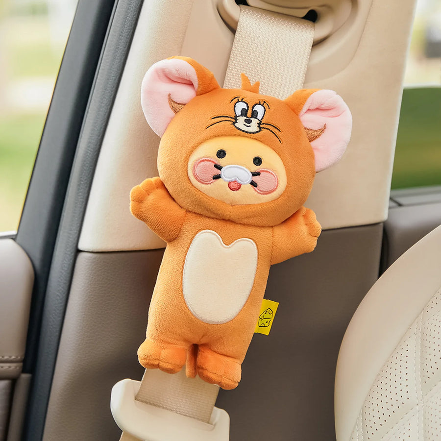 Seatbelt Cover Tom and Jerry X Friends Seatbelt Chunsik - Kakao Friends
