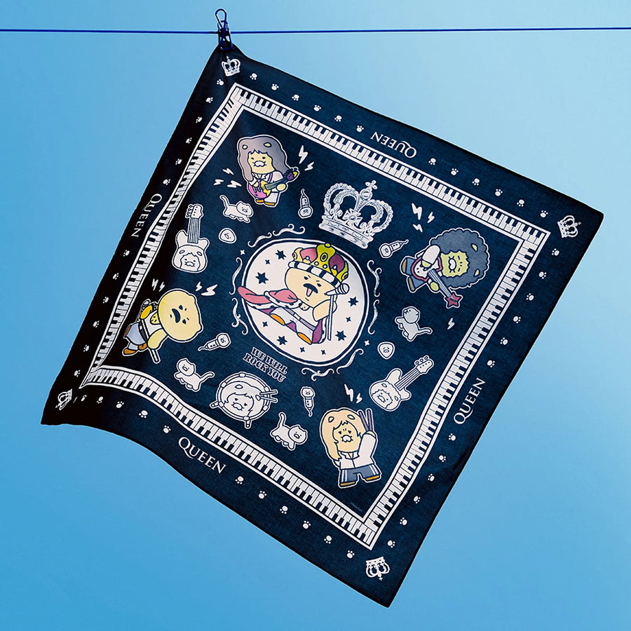 Bandana Queen X Friends Bandana Chunsik - Kakao Friends