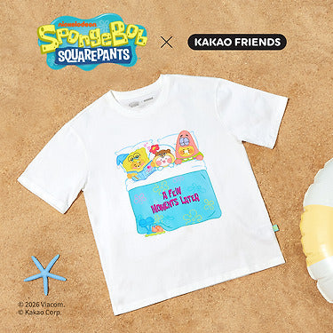 SpongeBobXFriends Women T-Shirt Friends - Authentic Kakao Friends from Korea | Koolseoul