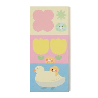 Friends Green 3Bloc-notes Chunsik Stationery - Authentic Kakao Friends from Korea | Koolseoul